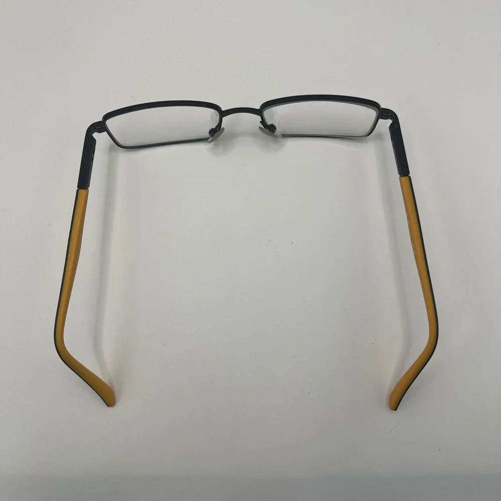 Ray-Ban Kids RB1033 4005 Black/Orange Rectangle Eyeglass Frames Only 47-16-125